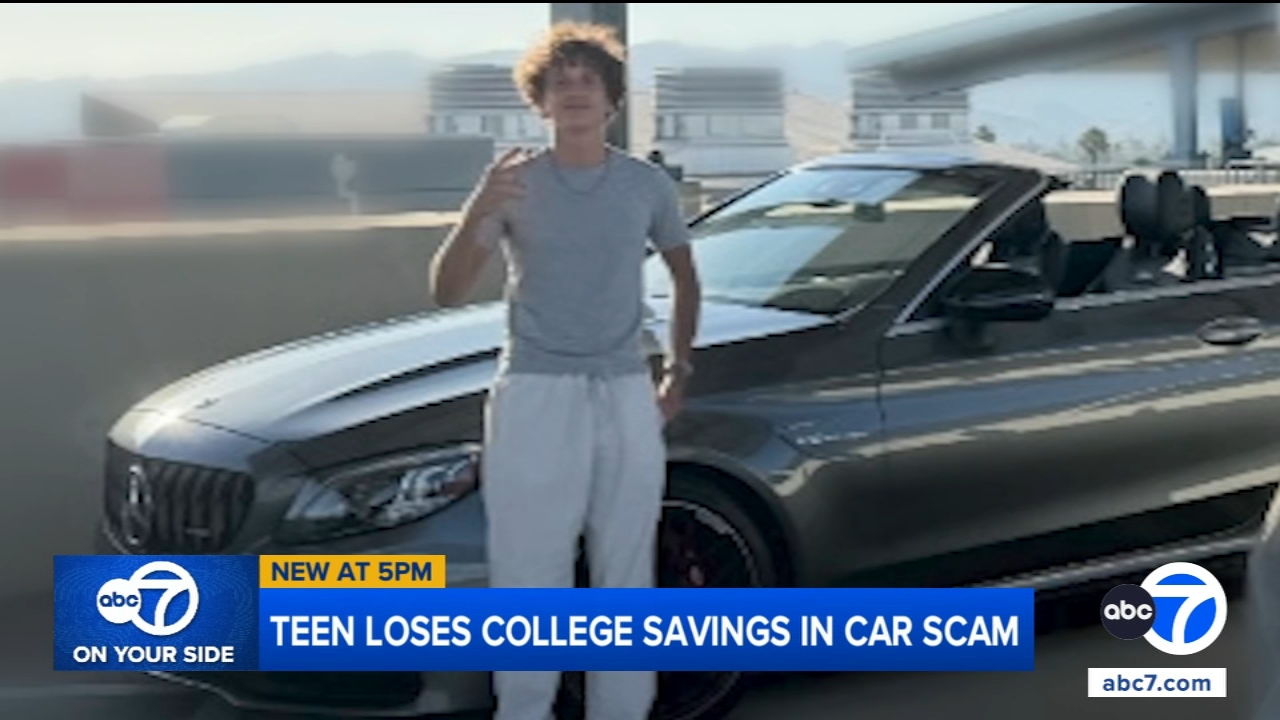 Arrod Berjis says he lost college savings in car scam, apparent DMV mistake that led to repossession in Los Angeles, California; teen seeks answers from Carvana, DMV
       — Tinley Park Community news